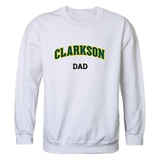 Clarkson University Golden Knights Dad Crewneck Sweatshirt Sweater