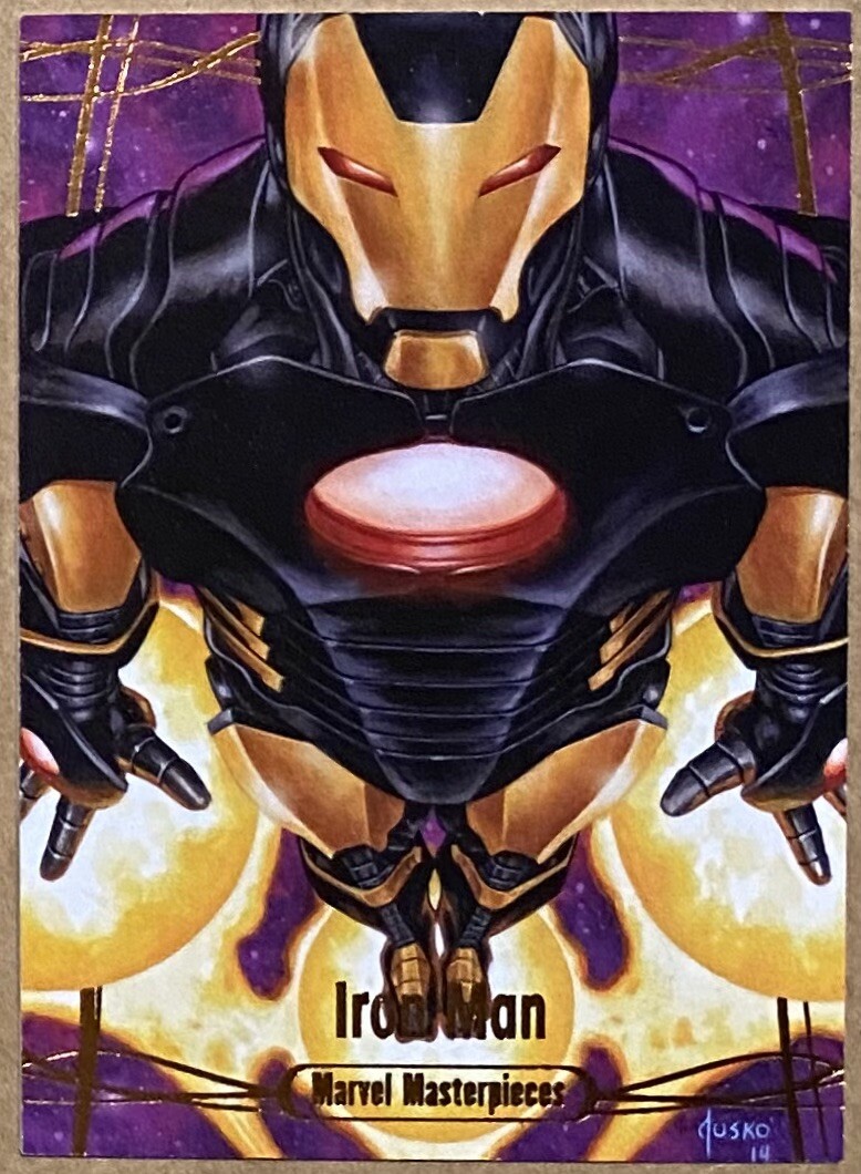 IRON MAN #87 (03/99) - 2016 Marvel Masterpieces Legendary ORANGE Tier 4 Card