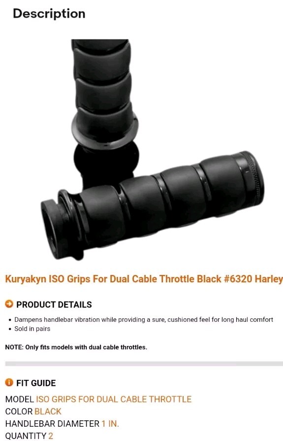 ANCRAGE DE VIS DE SELLE ARRIERE - KURYAKYN - NOIR BRILLANT - 5074