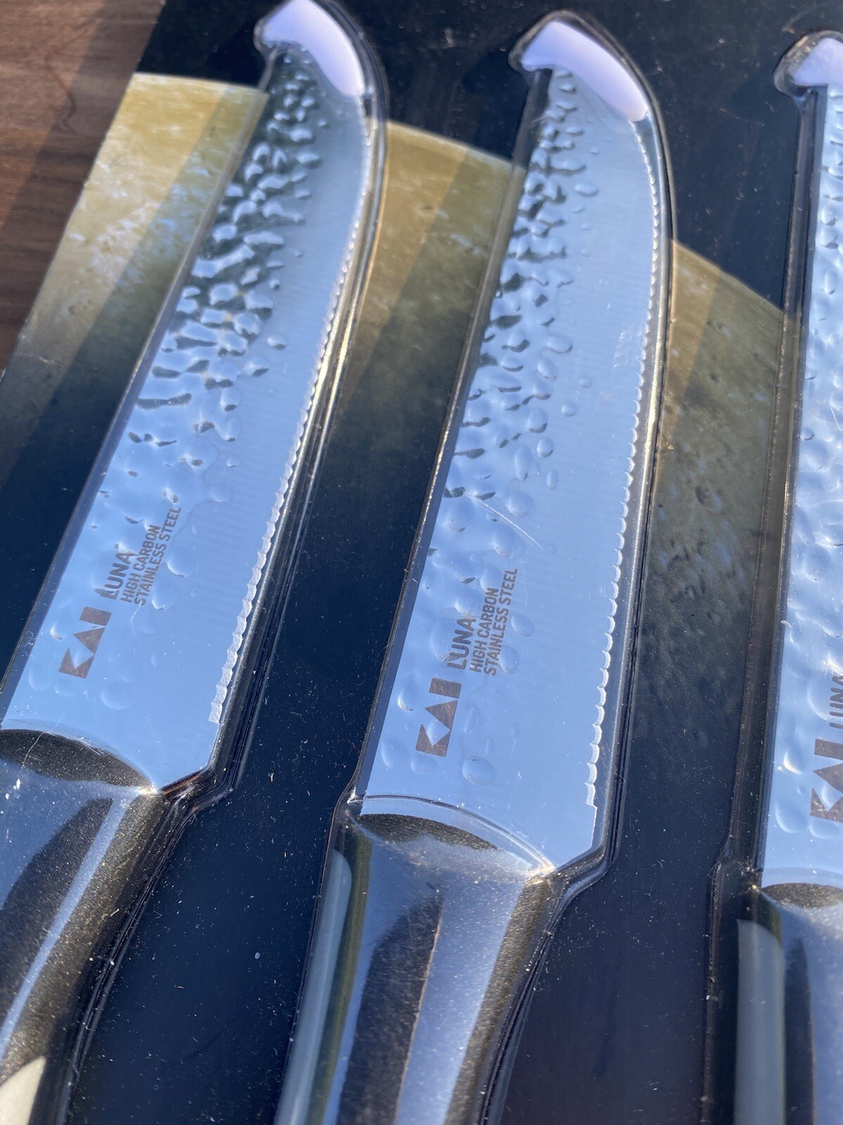 Kai Cutlery LUNA 4 Piece Steak Knife Set eBay