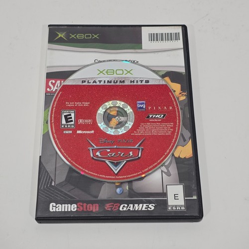 Disney Pixar Cars (Xbox Original, 2006) Platinum Hits