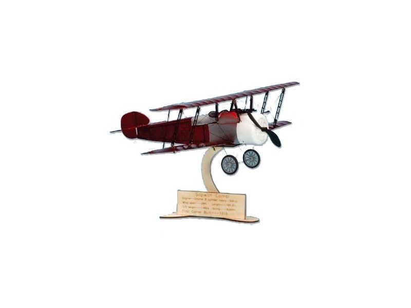 Micro Sopwith Camel ARF BMI avion RC biplan de guerre