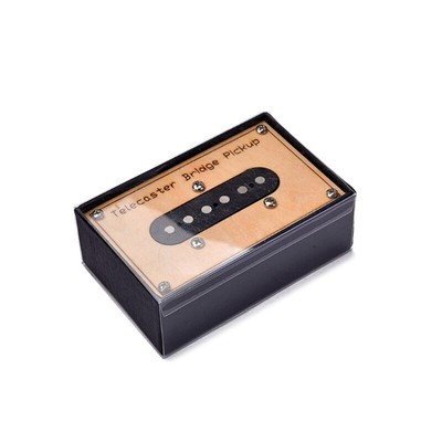 1Pc Black Replacement Single Coil Guitar Pickup S-trat Bridge Alnico Magnets