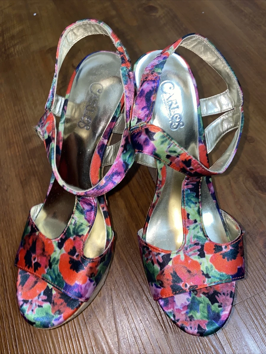 Carlos Santana Wedges Size 5 eBay