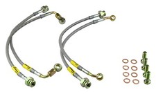 Goodridge Usa 12205 G-stop Ss Braided Brake Line Kit Fits 94-96 Corvette