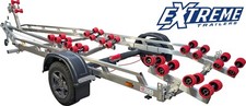 Extreme 1800kg Super Roller 316 A4 Stainless Steel Rib Boat Trailer