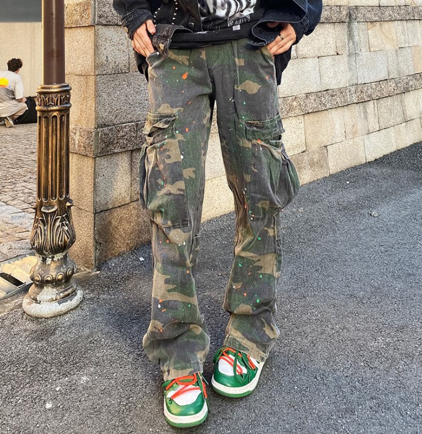 MEDM 23SS camouflage casual pants パンツ 直売ファッション www