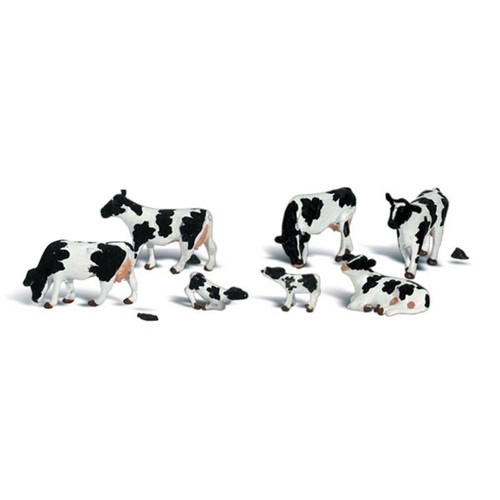 OO/HO Gauge Holstein Cows (11) Woodland scenics A1863 724771018636 | eBay