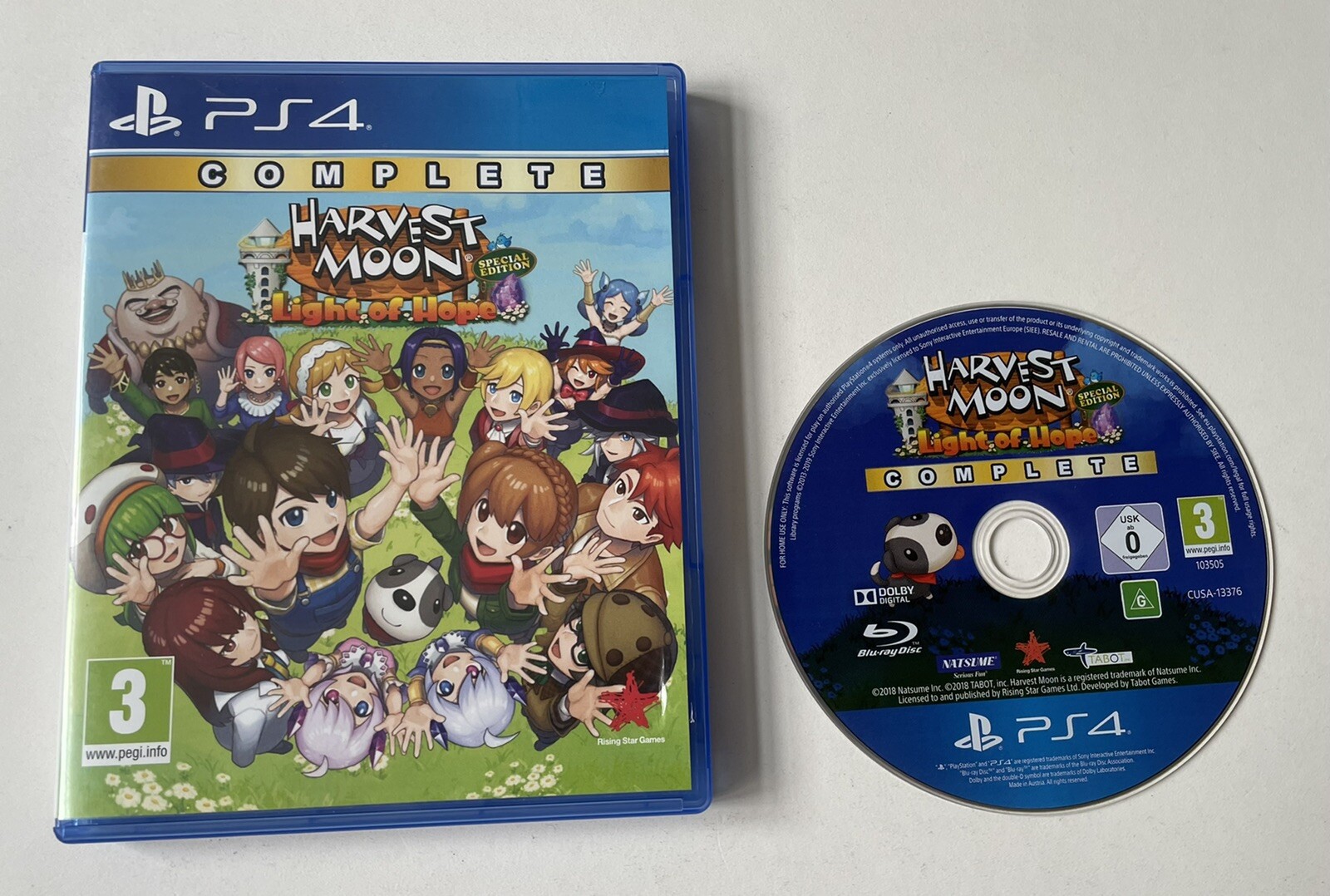 Harvest Moon Light of Hope Complete Special Edition PlayStation 4 PS4 Boxed PAL