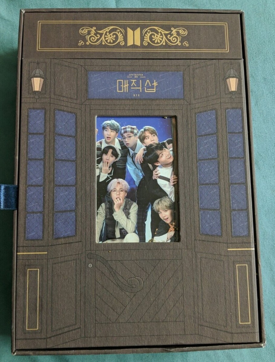 BTS 5TH MUSTER [MAGIC SHOP] DVD 公式おまけ付き BTS 5th Muster Magic Shop DVD 4 DVD+ Full Box +NO Photo Card