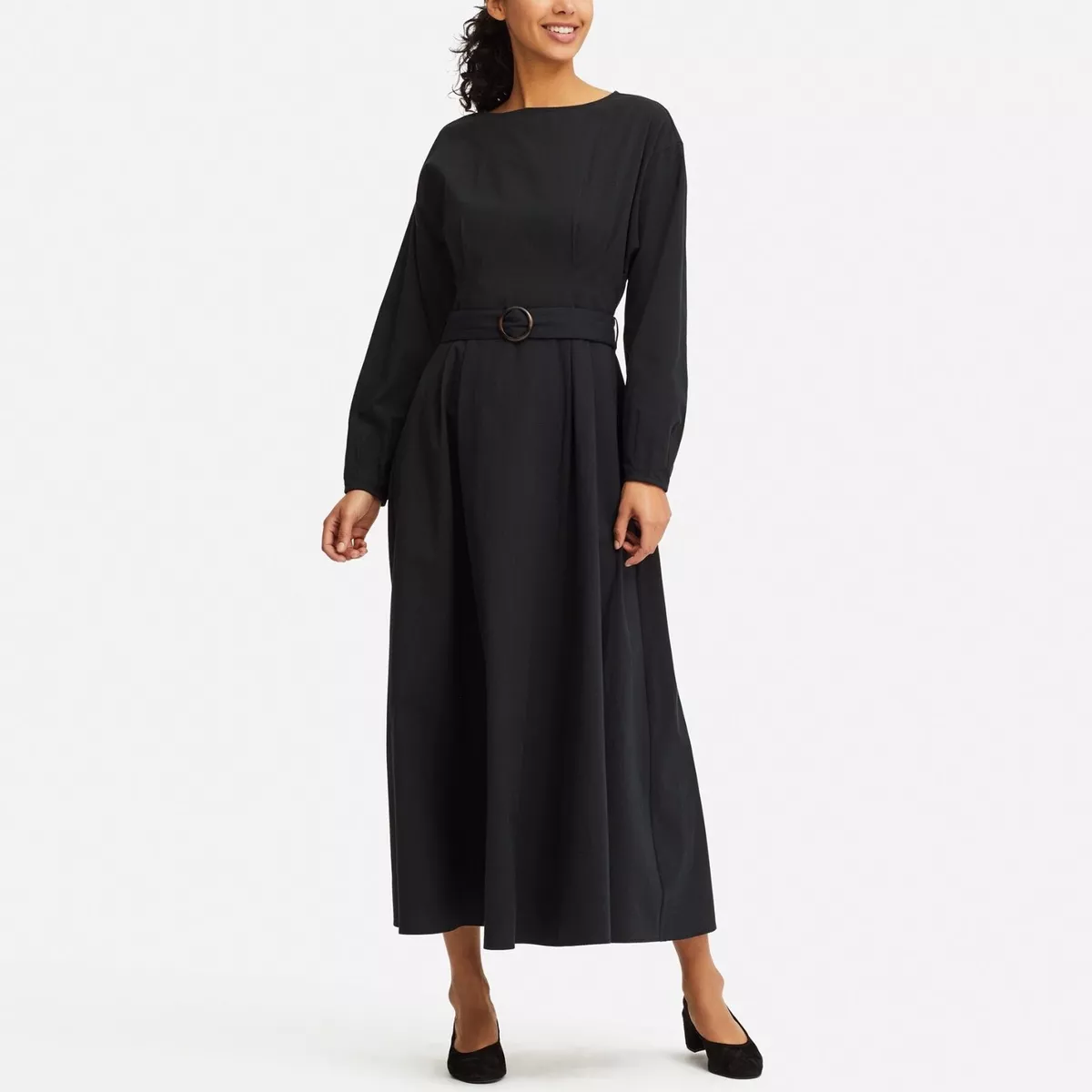 Uniqlo hotsell dress black