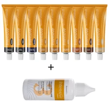 Biosmetics Intensive Eyelash & Eyebrow Tint Dye Tube XXL 20ml with Developer 