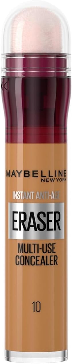 MAYBELLINE INSTANT ANTI-AGEING ERASER CONCEALER 10 CARAMEL NEW & SEALED