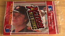 1983 Donruss Action All Stars Joe Niekro Astros (Top) Bill Buckner Cubs (Back)