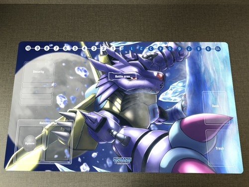 digimon card size in inches WEBSITE] Comparisons after Dual Cards and the premium Ultimate Rare rarity Lilithmon Playmat Digimon Alphamon TCG
