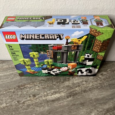 LEGO The Panda Nursery Minecraft (21158) Building Toy Kids Retired