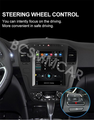 Touch Screen Car Stereo FM Radio Fit For Opel Vauxhall Insignia Holden 2008-2013 - 第 10/24 張圖片