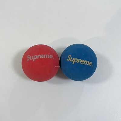 SUPREME SS16 SKY BOUNCE HANDBALL BLUE RED SET | eBay