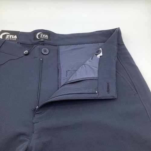 Zyia Active Mens Premium Clubhouse Shorts Navy Blue Size Medium NWT - Picture 4 of 8