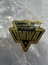 UMWA United Mine Workers of America Union Tie Tack Lapel Pin Compac 2014