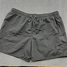 Emporio Armani Mens Trunks Large Swimwear Beach Summer Shorts Black Swim