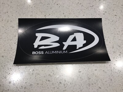 Boss aluminium sticker 4x4 4WD Car , shocks,trucks,motorcycle | eBay ...