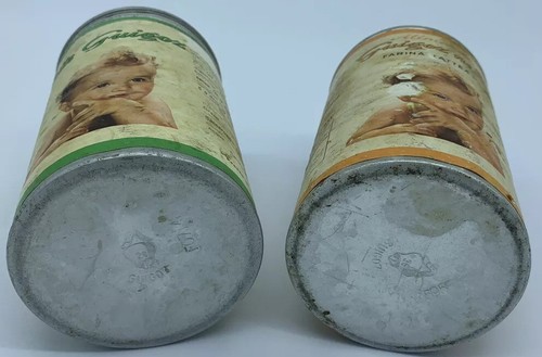Boîte en Étain Vintage Lait Guigoz Lait en Poudre Vide Italienne Années 70’ - Photo 9 sur 9