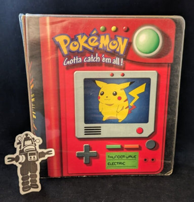 Pokemon Pokedex TCG Card 3 Ring Binder 1999 Nintendo Vintage Pikachu Meowth | eBay Pokemon Pokedex TCG Card 3 Ring Binder 1999 Nintendo Vintage Pikachu Meowth | eBay