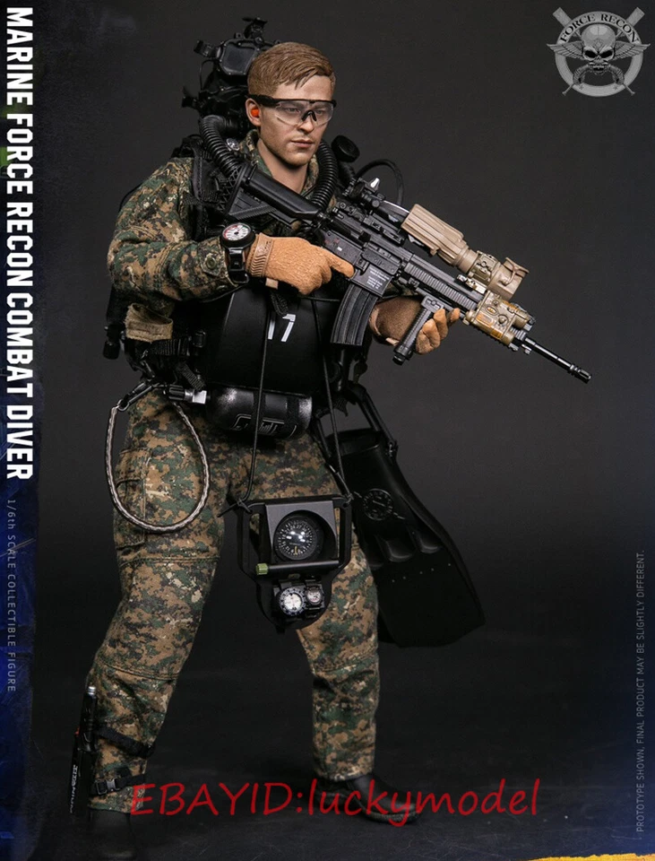 DAMTOYS DAM 78055 USMC Buzo de Combate Bosque Versión Camuflaje Juguete Soldados NUEVO Foto 4 de 4