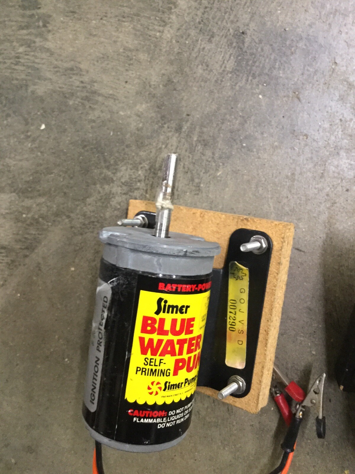 2 SIMER BW50 Blue Water Pumps, Self Priming, Motors Only eBay