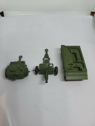 DINKY MILITARY MODELS ** 18-POUNDER FIELD GUN SET ** 3 x MODELS - - Picture 4 of 7