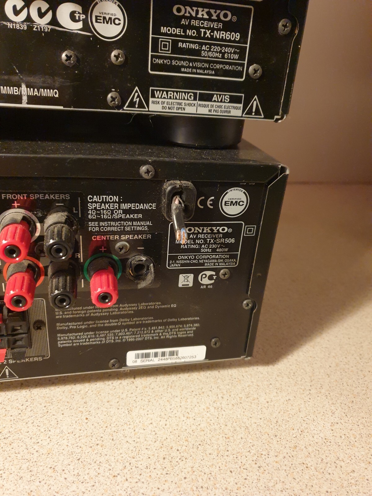 JOB LOT OF ONKYO/SONY STEREO AMPLIFIERS, SPARES OR REPAIRS eBay