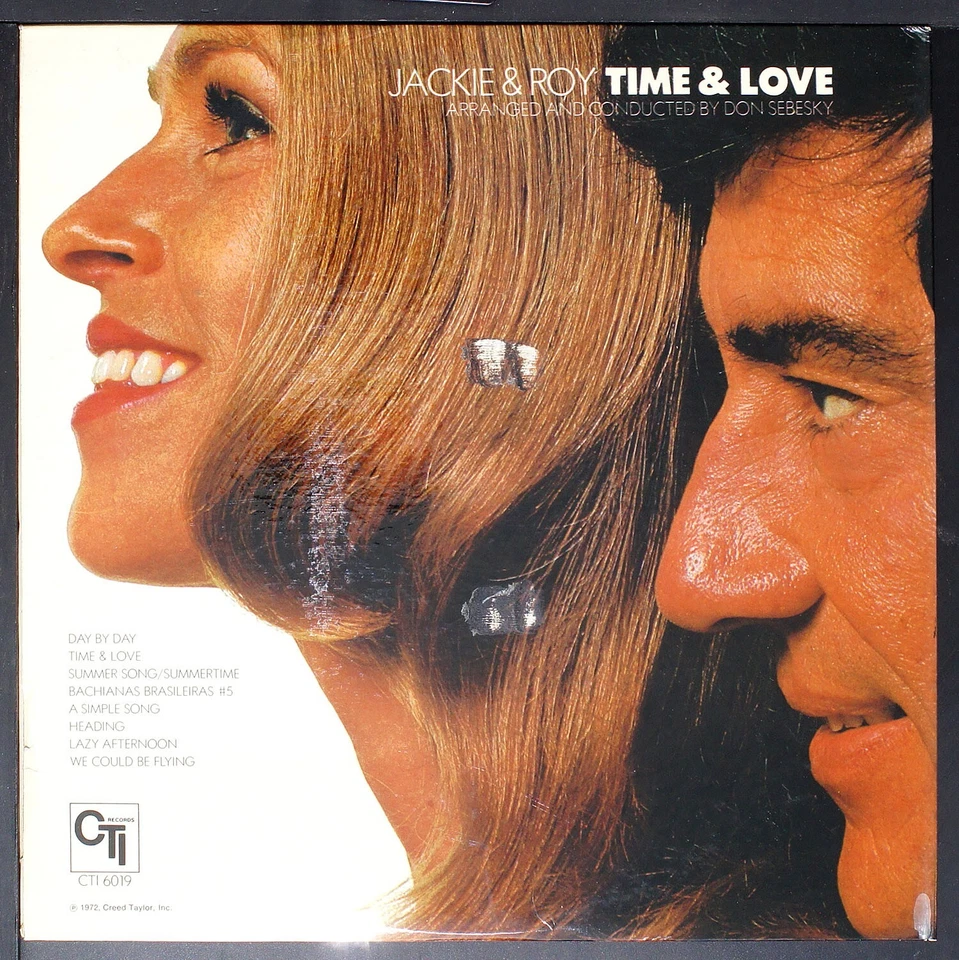 Jackie & Roy (arr. Don Sebesky, CTI) - [NH01-032] original LP record - Image 2 of 4