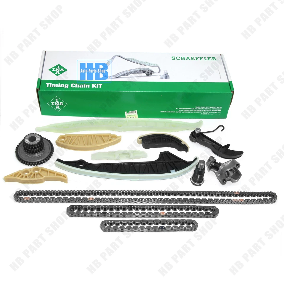 Kit de corrente de distribuição e bomba de óleo para VW CC Tiguan Audi A4 A5 A6 Q5 1.8 2.0T atualizado - Imagem 3 de 4