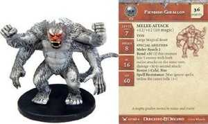 2x Fiendish Dire Weasel #31 Aberrations D/&D Miniatures DDM No Card//Dice D/&D