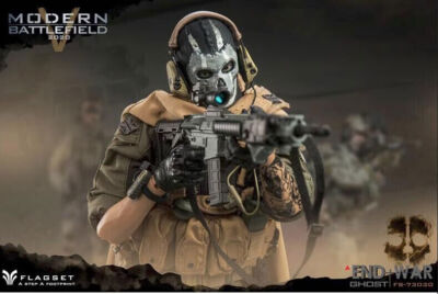 FLAGSET MODERN BATTLEFIELD END WAR GHOST 2.0 1/6 Action Figure