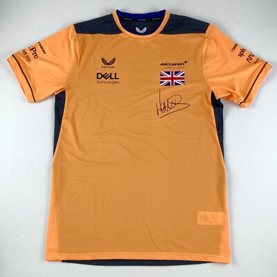 McLaren Formula Team Lando Norris Jersey Shirt Small by Castore NWT