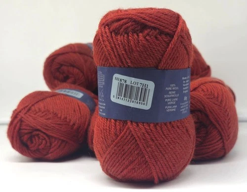 10 Jaeger Matchmaker Merino Double Knitting Yarn 100% Wool 50g Oxide Lot 7H1 image 5