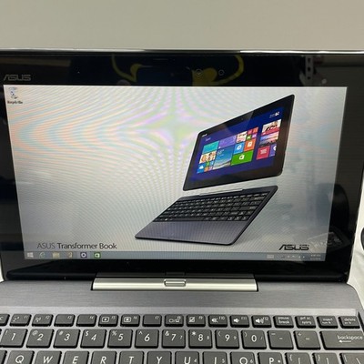 Windows10インチタブレット ASUS T-100TAM【Office2016】Z3775-1.46GHz 64GB＋320GB 2GB ASUS Transformer Book T100TAM, Intel Z3775 @1.46GHz, 2GB–RAM, 64GB