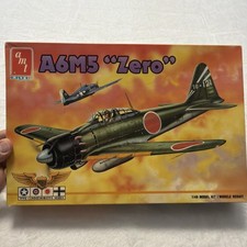 Vtg 1990 A6M5 ZERO WWII Plastic Airplane Vehicle Model Kit 1/48 Scale