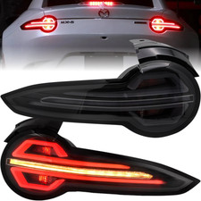 Voll LED Rückleuchten Set Schwarz-Smoke für Mazda MX5 ND 2015-2023 LightBar