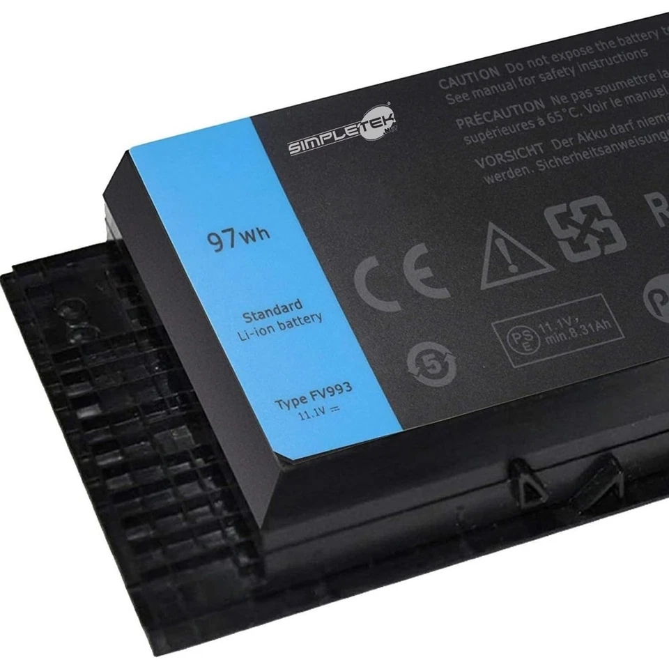 Batterie Compatible Dell Precision M4600 M4700 M6600 M6700 9 Cellules 11,1 V - Photo 3/4