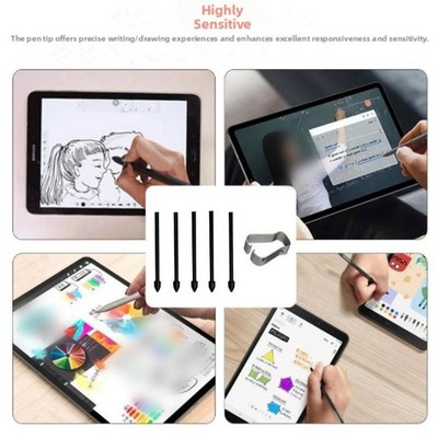 Für Kindle Scribe Schreiben Stift Spitze Ersatz ABS Filzmaterial 5 Stück