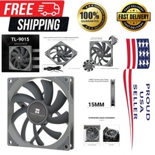 High-Performance 92x15mm PC Fan - 2700 RPM PWM Cooling with Silent Operation