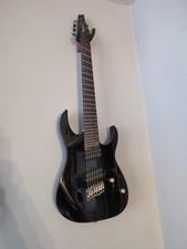Ibanez RGMS7 Multi-Scale 7-String Electric Guitar Black