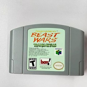 Transformers: Beast Wars - Transmetals - Nintendo 64 (N64) Timeless classic