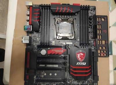 For MSI X99S GAMING 9 ACK motherboard X99 LGA2011-3 8*DDR4 128G E-ATX Tested ok