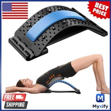 Back Stretcher for Lower Back Pain Relief, Back Cracking Device, Multi-Level USA
