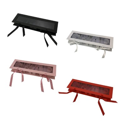 Grad leerer Blumenkasten befüllbar Souvenir Geschenkbox vielseitig Karton Blumenseife