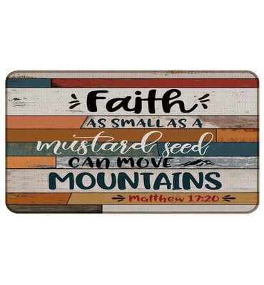 Inspirational Gifts Door Mat, 17 X 30 Inch Non-Slip Door Mat, Doormat Indoor ...